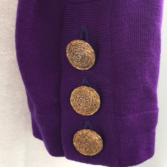 VINTAGE PORTS INTERNATIONAL Wool Cardigan - Picture 9 of 15